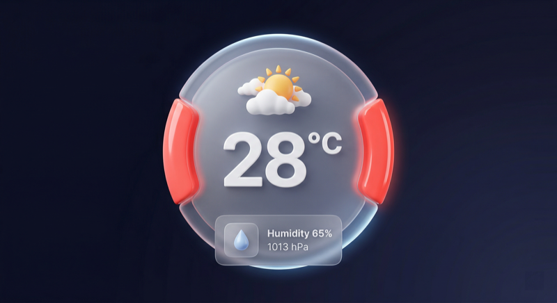 Thermometer App Screenshot