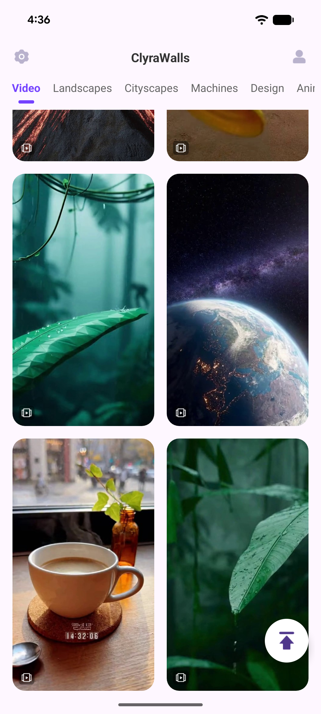 Lumiwall App Screenshot